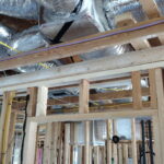 HVAC installation during new home construction in Ocala FL