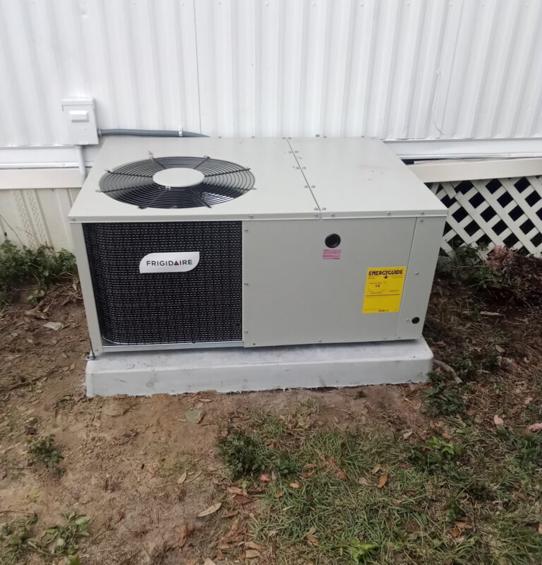 Outdoor AC unit replacement by Thermo Solutions in Ocala FL