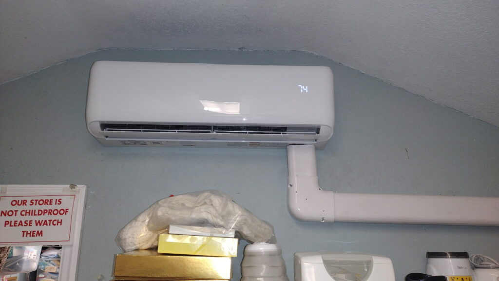 Mini-split air conditioning installation by Thermo Solutions in Ocala Florida